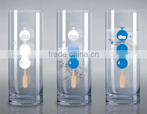 Custom Made Tall Color Changing Glass Mug for Drinking photo-3
