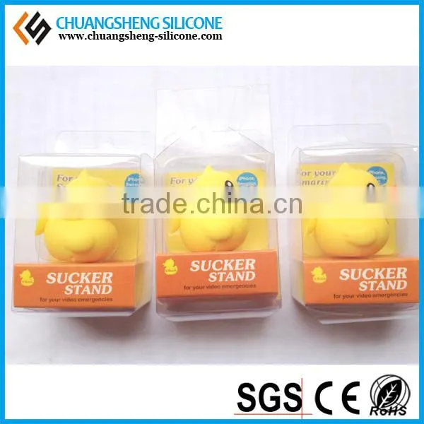 Smart Duck Stand for Cell Phone, Mobile Phone Holder, Silicone Phone Sticker photo-4