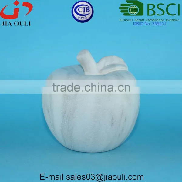 New Design Decoration Water Transfer Printing Marble Color Ceramic Apple photo-4