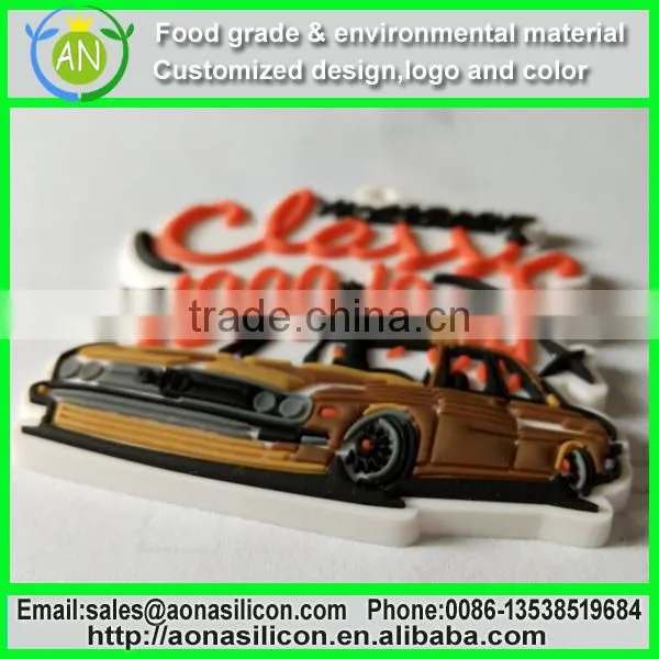 Custom Pvc 3D Rubber Name Keychain photo-3