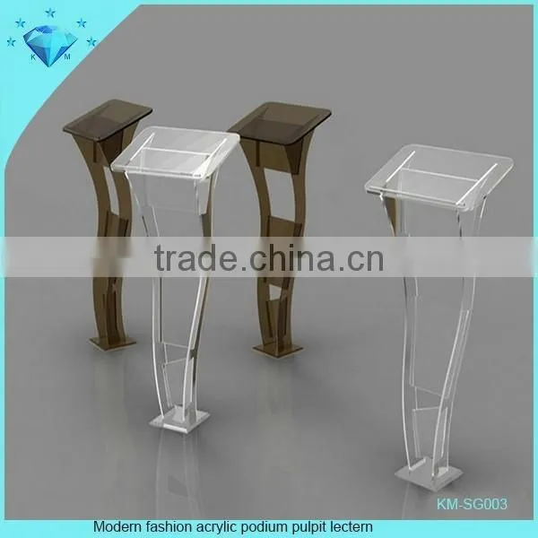 Custom Modern Acrylic Plexiglass Console Table photo-4