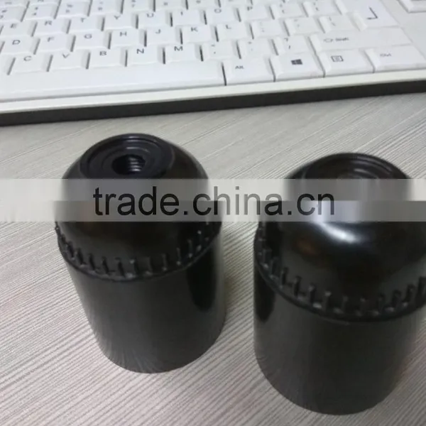 Black E27 Bakelite Lamp Holder With CE photo-2