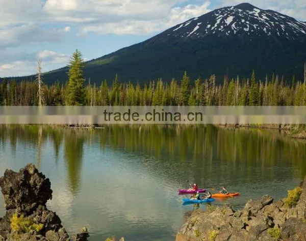 Durable in Use 2 Pieces Adjustable Kayak Paddle photo-2