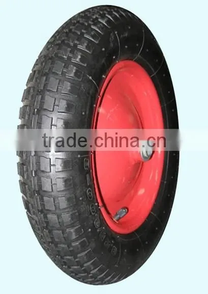 PR2404 SIZE 3.25/3.00-8 Pneumatic Rubber Wheel Air Wheel photo-2