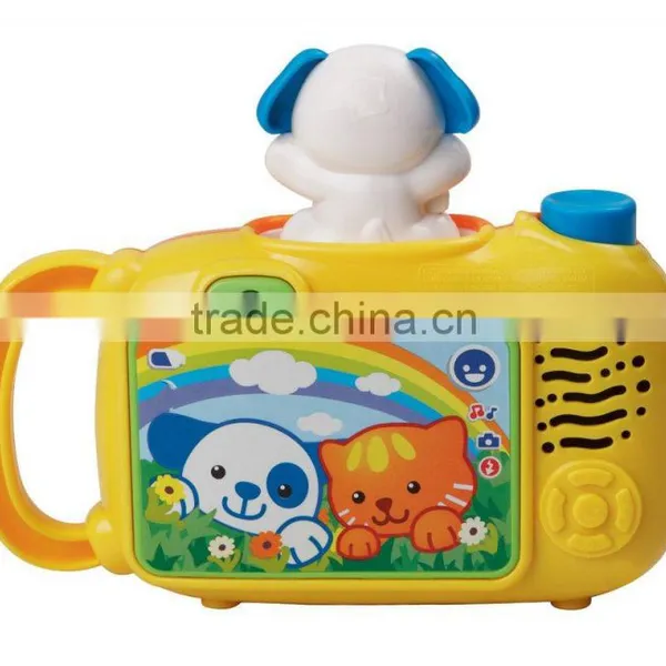 Plastic Colorful Musical Snap and Surprise Camera Toy for Kids photo-2