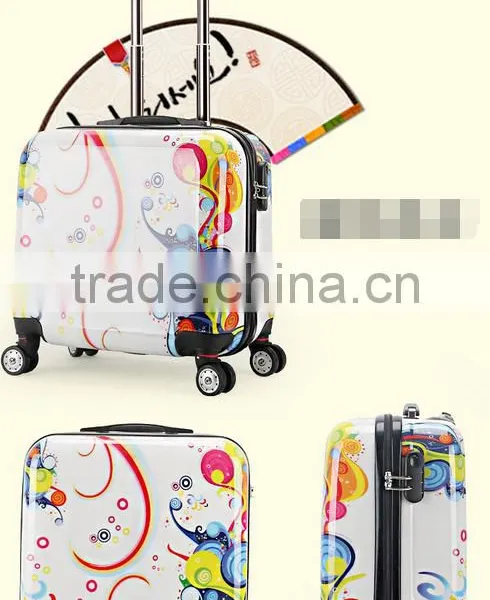 Printed Trolley Luggage Suitcase Laptop Trolley Case Cabin Luggage photo-4