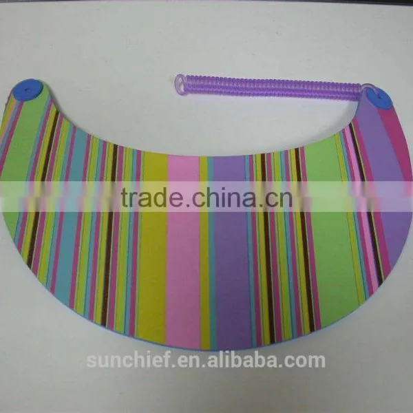 Wholesale Custom Printed Foam Sun Visiors photo-3