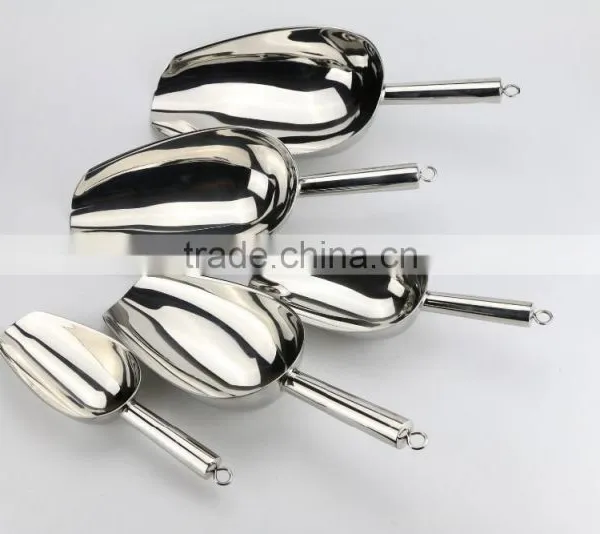 11"/18oz Ice Bucket Scoop Water Scoop Right Handle Fries Scoop photo-6