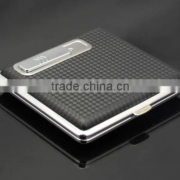 Multicolor Metal Cigar Tin Box With Electronic Lighter photo-2