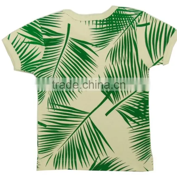 100% Organic Cotton Wholesale Short Sleeve Plain With Printed t Shirt for Babies and New Style Single Jersey Baby T-shirts photo-2