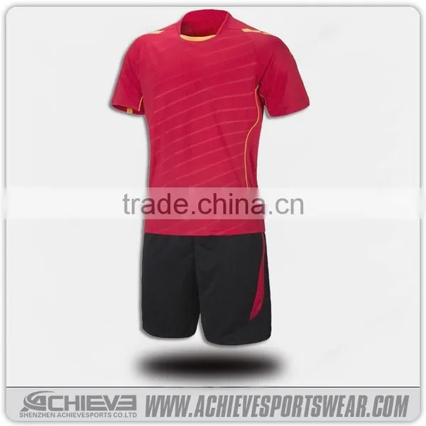 2015 New Sublimation Printing Soccer Uniform Custom Made Football Jerseys photo-2