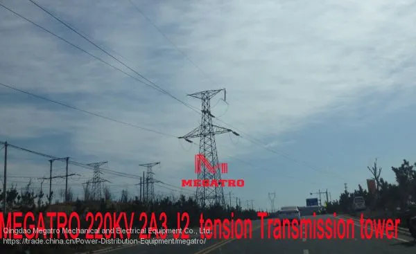 MEGATRO 110KV SGN-15-18-21 Tension Transmission Monopole photo-2