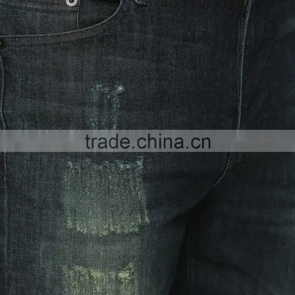 Plain Ripped Jeans Denim Jeans Import High Quality photo-3