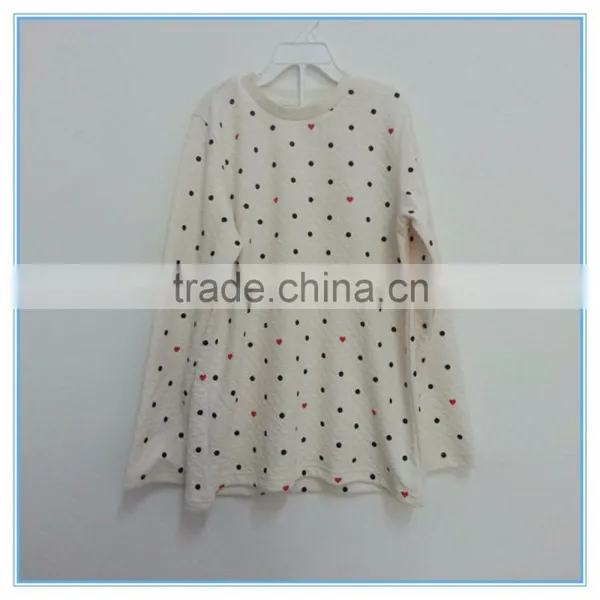 Children Gilrs Cotton Underwear Long Johns, High Quality Dot Kids Pajamas Clothes for Child photo-3