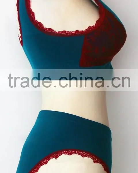 Seamless Women Lingerie Set photo-3