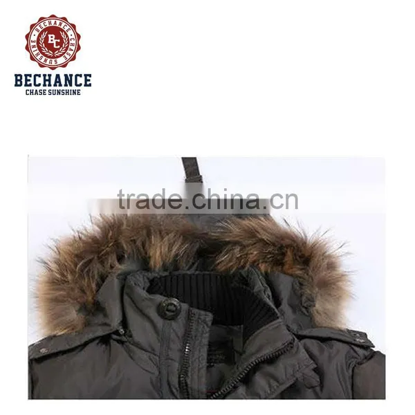LZ183 Men Gender OEM Service Supply Type Long Padded Parka for Winter photo-4