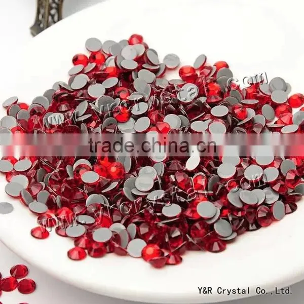 Flat Back Rhinestones With Glue Heat Iron Hotfix photo-4