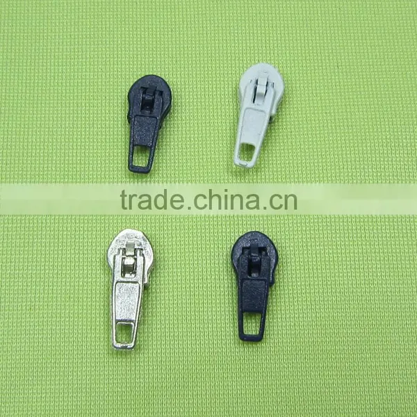 Low Price Antique Brass Close End #4 YG Slider Metal Zipper With Semi Auto Lock Slider Jeans Zipper photo-2