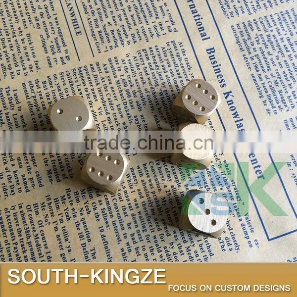 5pcs/box 24K Gold Plated Rolling Dice With a Gold Color Box Las Vegas Casino Entertainment photo-4