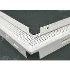 Sound Proofing Decorative Acoustic Ceiling Tiles Perforated Fireproof With Roll Coating