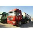 Customized Semi Bulk Cement Truck With 40 CBM Loading Capacity Red