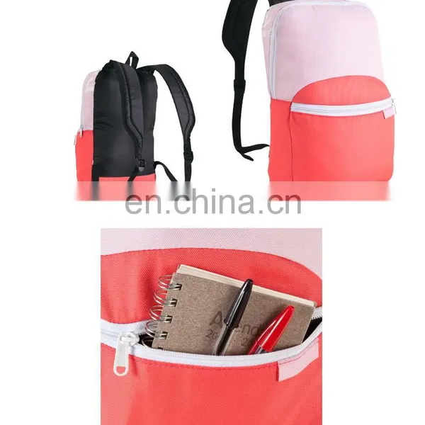 Online Shop Little Pink Color Hand Made Hike Camping Rucksack Backpack From Gold Supplier photo-3