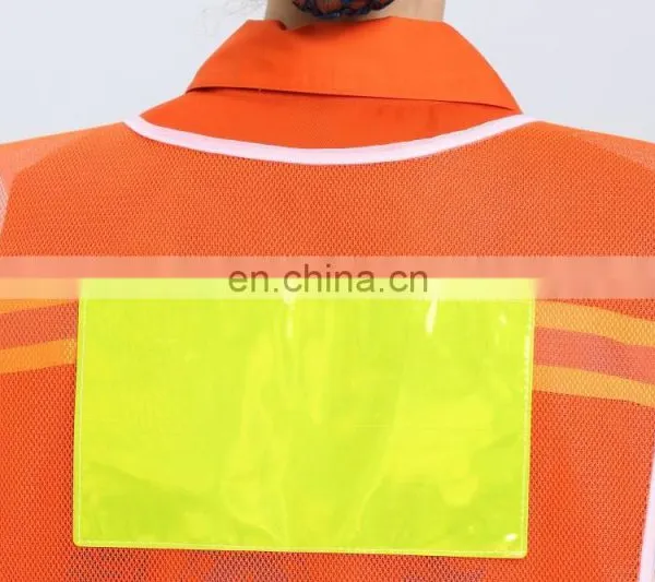 Fabric for Reflective Vests , Orange Reflective Fabric photo-6