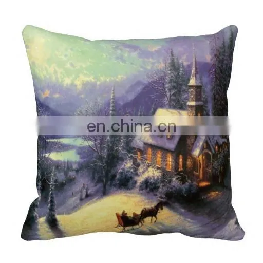 Linen Yoga Bolster Pillow Cover For Home Decorative photo-3