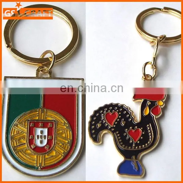 Casting Alloy Metal Keychain With Ink Filled for Different Logo and Shape photo-6