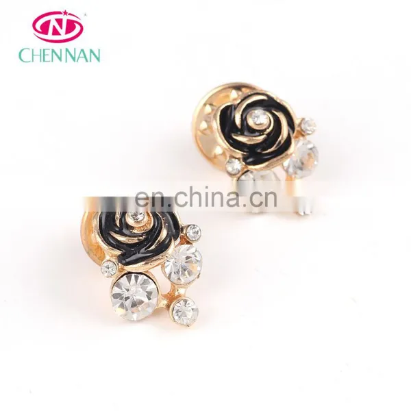 Custom Logo Sewing Buttons Rhinestone Buttons Buckles Wholesale Clothing Buttons