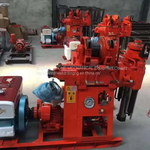 Full Hydraulic Crawler Drilling Rig , XY-1B Down The Hole Drilling Machine