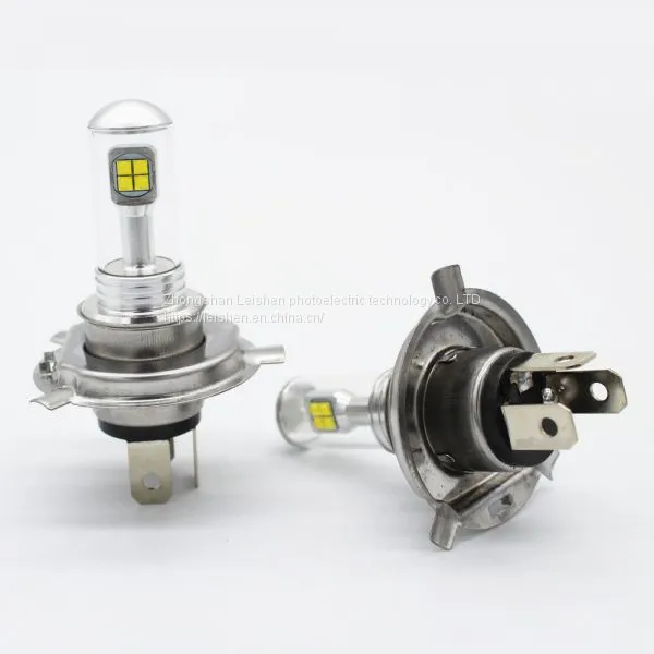 The Lens Design Fashion Poly LED Motorcycle LED Headlight H4H7 Fog Light Bulb photo-2