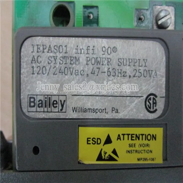 Hot Sale New In Stock BAILEY-immfp12 PLC DCS photo-3