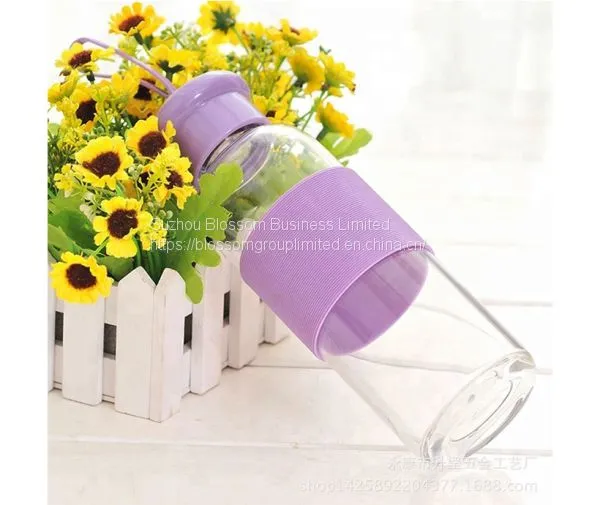 Wholesale 500ML Portable Glass Water Bottle photo-2