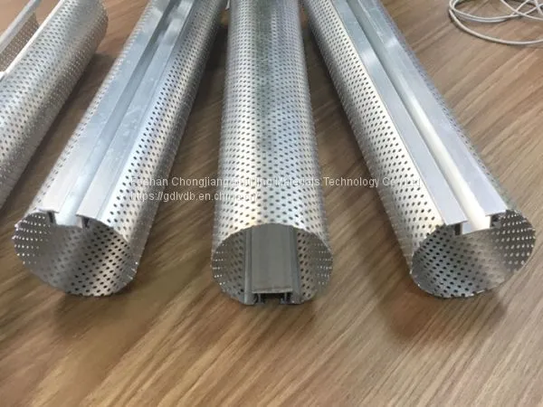 Aluminium Round Pipe Hotel Facades Aluminum Rectangular Tubing