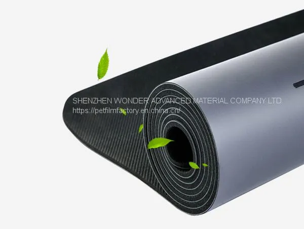 Black PU Top Rubber Yoga Mats Suppliers photo-2