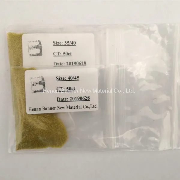 High Quality 80 Grade Industrial Synthetic Yellow Diamond photo-3