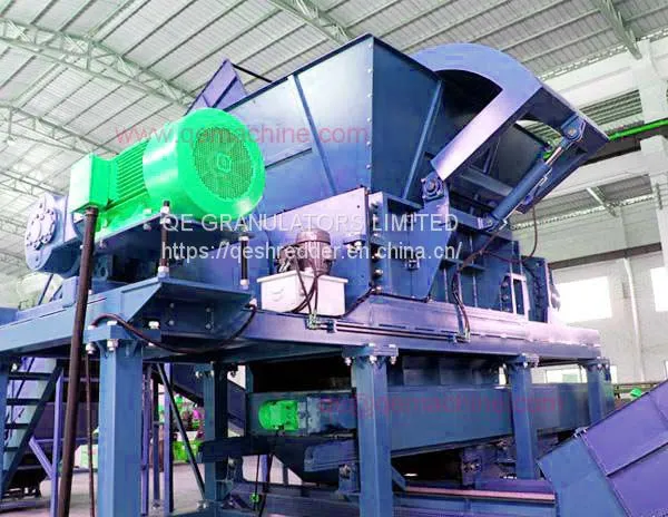 QSD2860 for Hard Machine Produce Double Shaft Shredder
