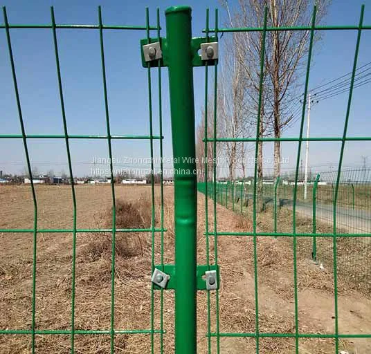 High Quality 4mm PVC Welded Wire Mesh Fence Home Garden V Folds Welded Wire Mesh Fence University Facilities Fence Factory photo-4