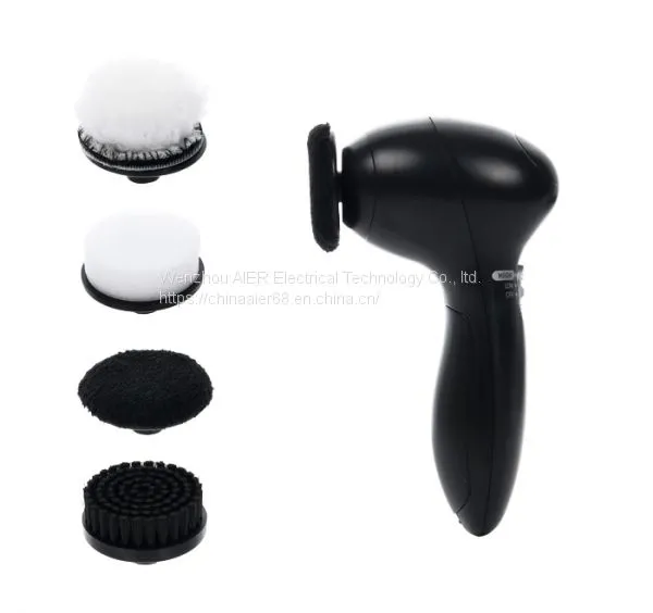 4-1 Portable Shoe Cleansing Shoes Polisher Dust Removing Brightening for Leather Care With Travel Case AE-711 photo-2