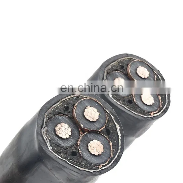 High Voltage PVC 70mm 240mm Xlpe 3 Core Power Copper Electric Cable Medium Voltage Cable photo-4