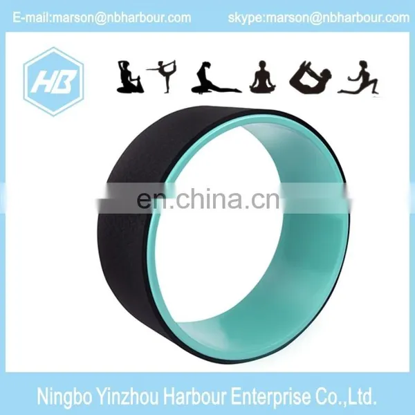 Hot Sale High Quality Colourful Cork Yoga Wheel photo-5