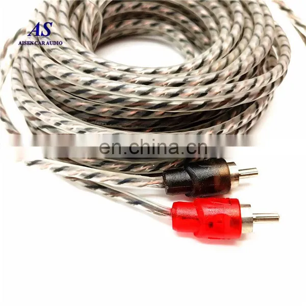 OFC RCA Cables Car Audio Rca Cables Length 17ft 4 Channel photo-7