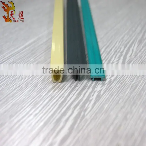 Pvc Plastic Factory/pvc u Channel Profile Plastic u Strip photo-2