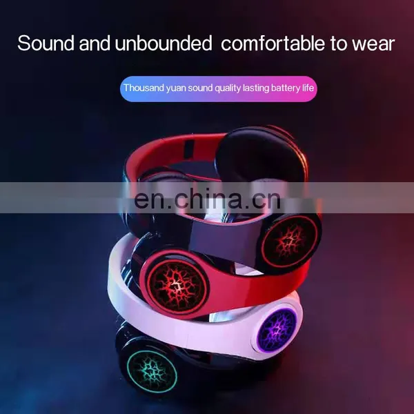 Golden Sky Customized High Quality Wireless Funky Headband Headset Earphones Earpiece Headband Earphone photo-4