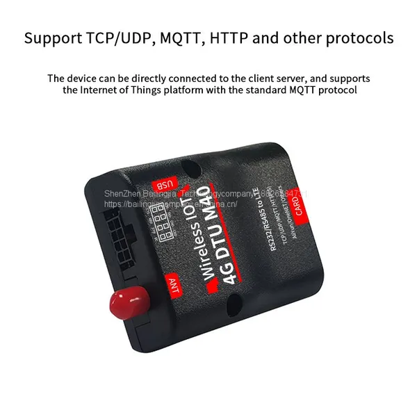 Transceiver Gsm Gprs Dtu Modem Industrial 4g Lte Modem Ethernet Serial Rs485 Gprs Modem Dtu DTU RS485 M40 photo-3