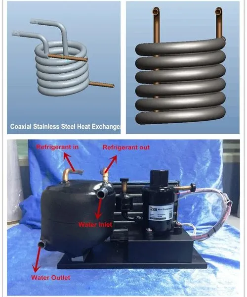 24V R134A Small Cooling Chiller DC Refrigeration Unit for Medical-Aesthetic Cooling photo-2