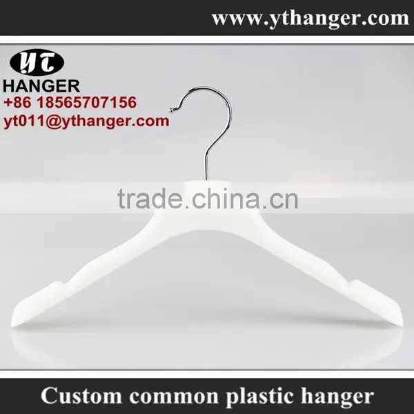 IMY-494 White Ladies Hangers Plastic for Dress photo-2
