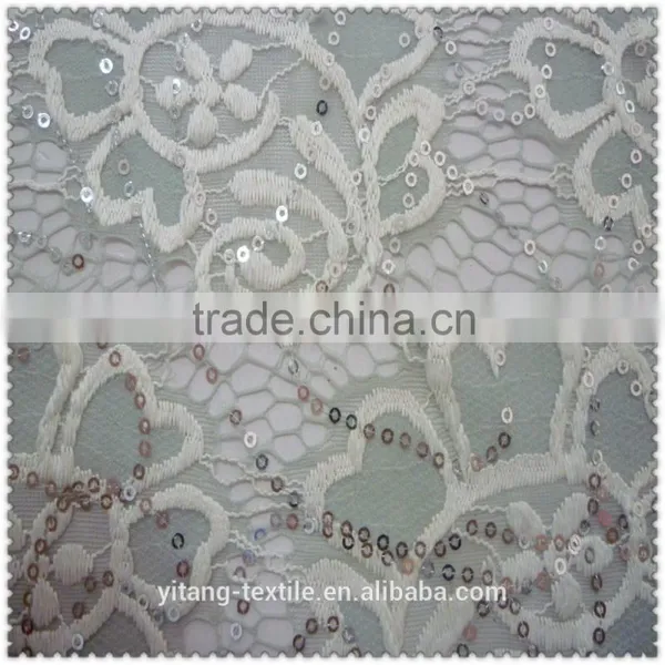 Sequins Lace Fabric photo-4