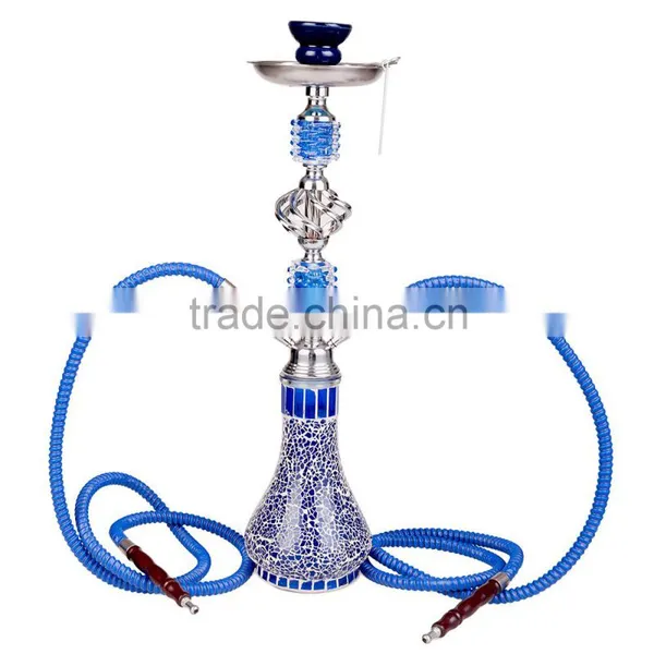 JYH04 Blue Best Hookah Shisha, Clear Glass Hookah photo-4